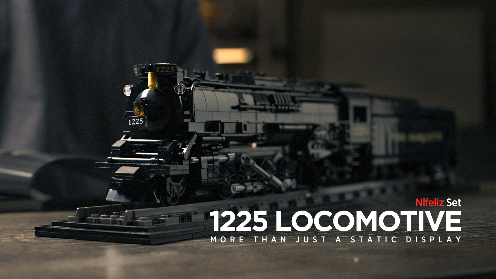 Amazon.co.jp: Nifeliz 1225蒸気機関車ブロックおもちゃ 大人向け