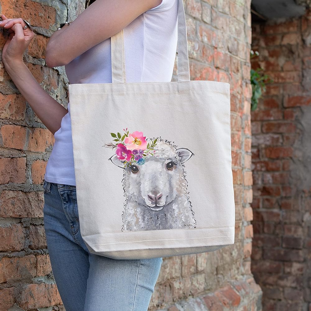 Amazon.com: Sheep Tote Bag - Gifts For Mom - Sheep Lover Gift