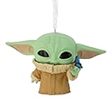 Hallmark Star Wars: The Mandalorian Grogu with Butterfly Funko POP! Christmas Ornament