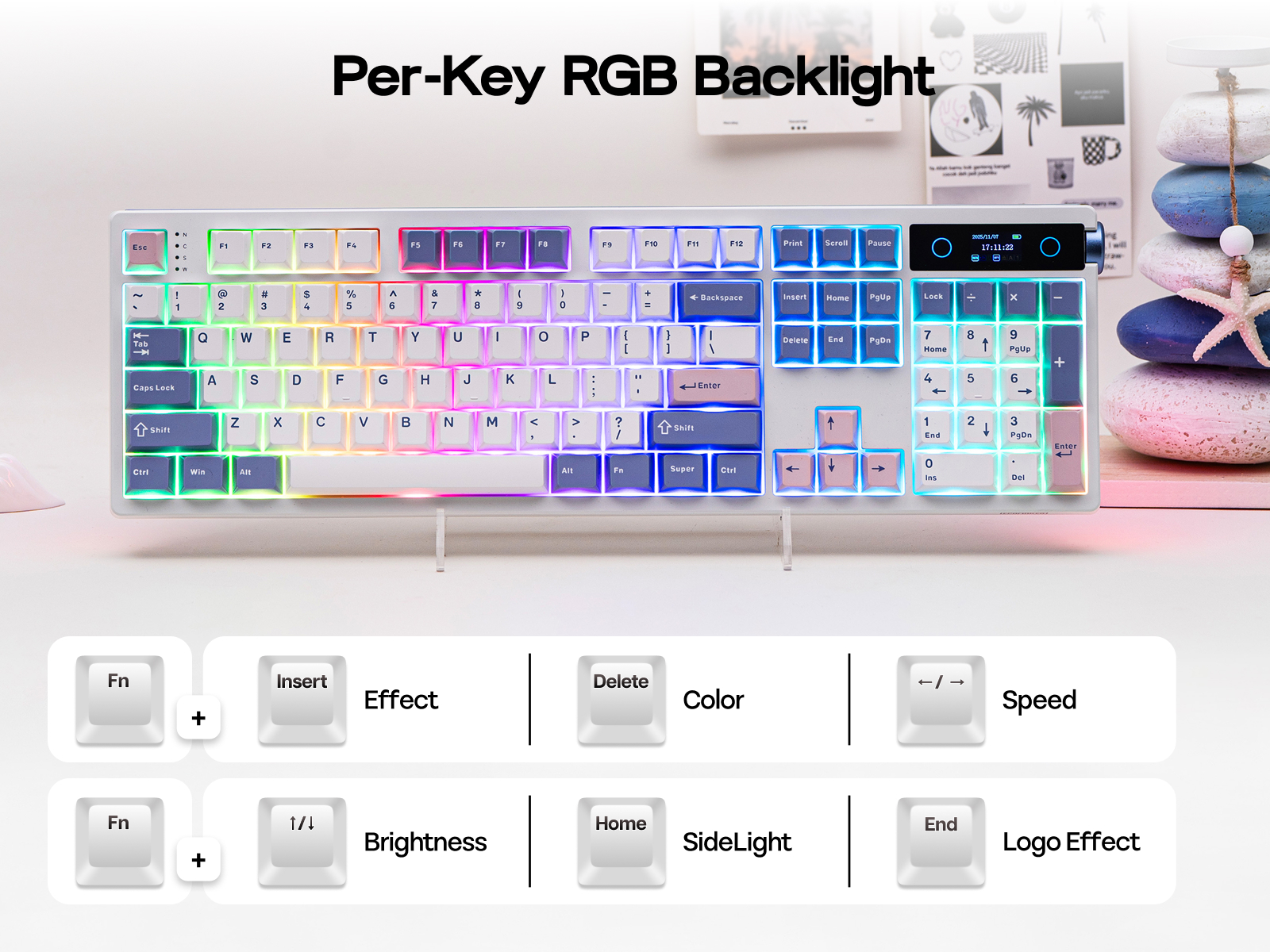 Amazon | EPOMAKER TH108 PRO フルサイズメカニカルキーボード 画面