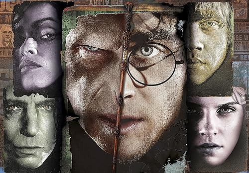 Miniatura 2 de Clementoni 39655 Harry Potter - Rompecabezas para adultos, 1000 piezas, hecho en Italia, multicolor