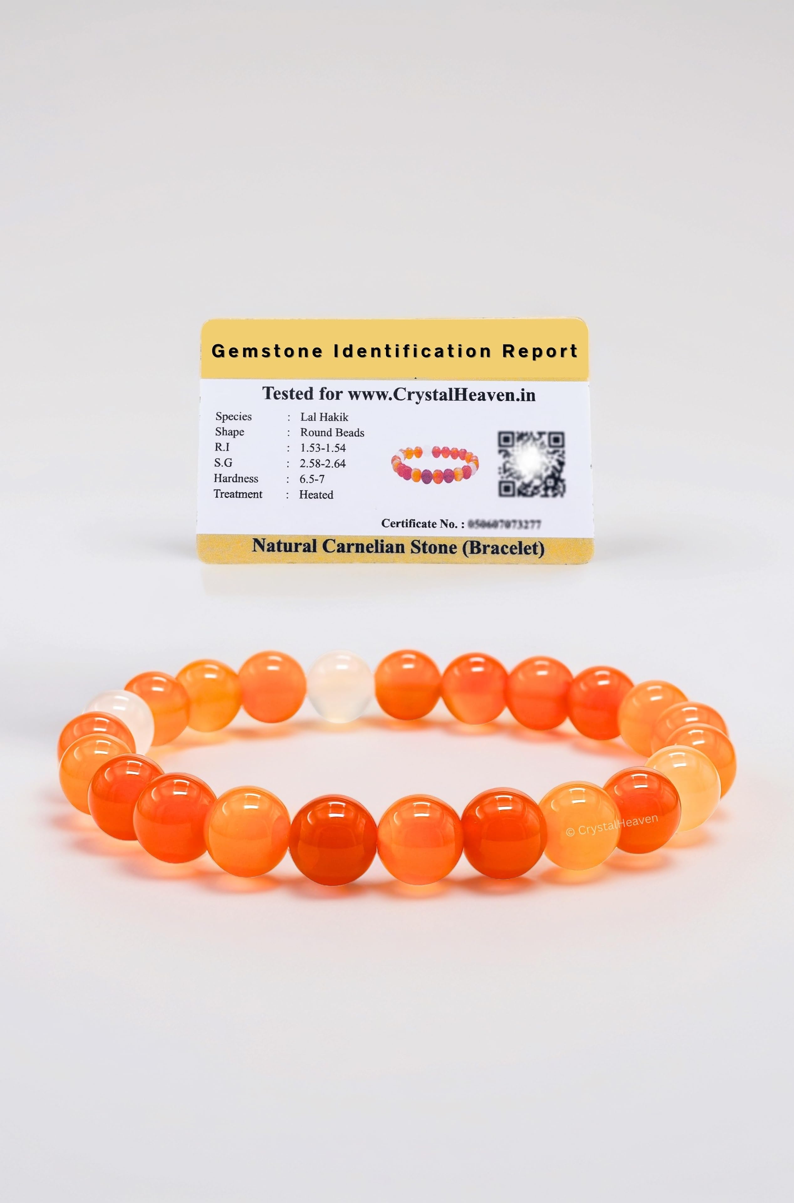 Crystal Heaven Certified Crystal Bracelet for Women Men with Healing Crystal ...