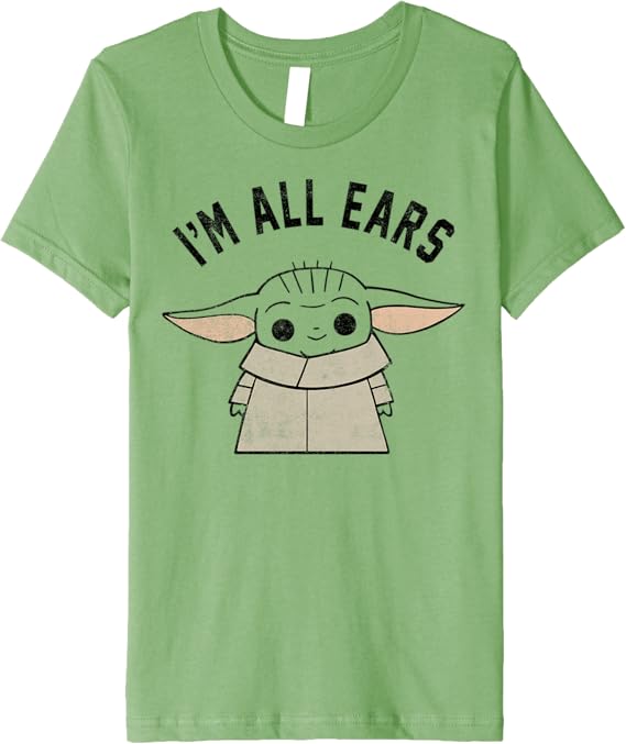 Green baby yoda shirt Clearance