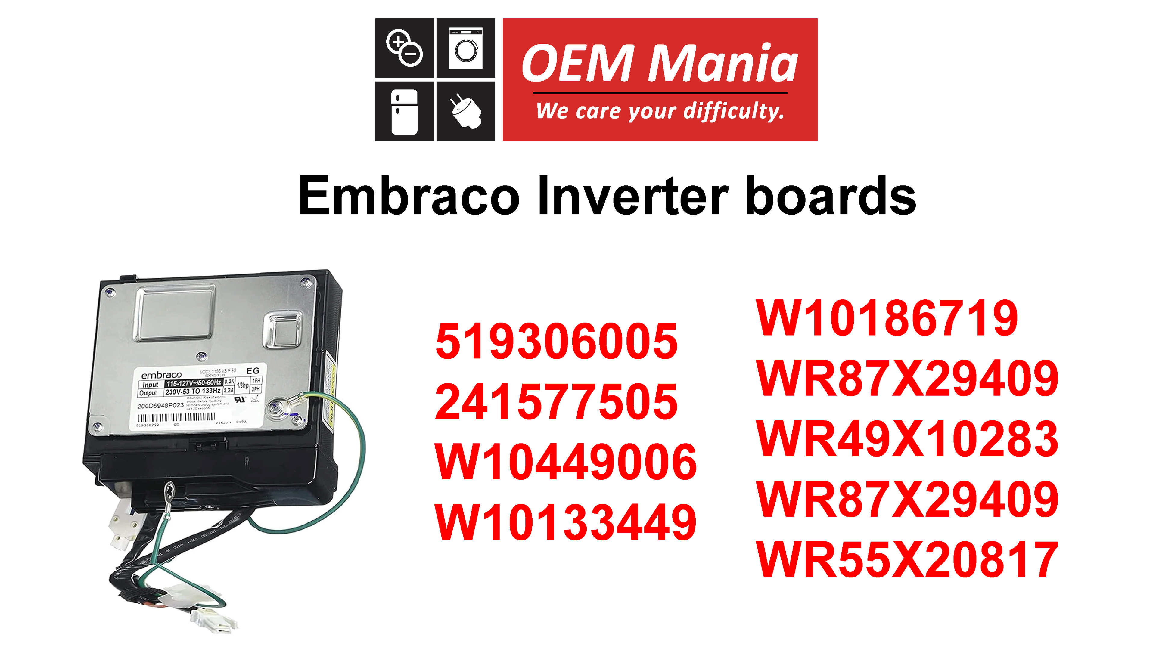 Amazon.com: [241577505 Inverter OEM Mania] 241577505 (Item code