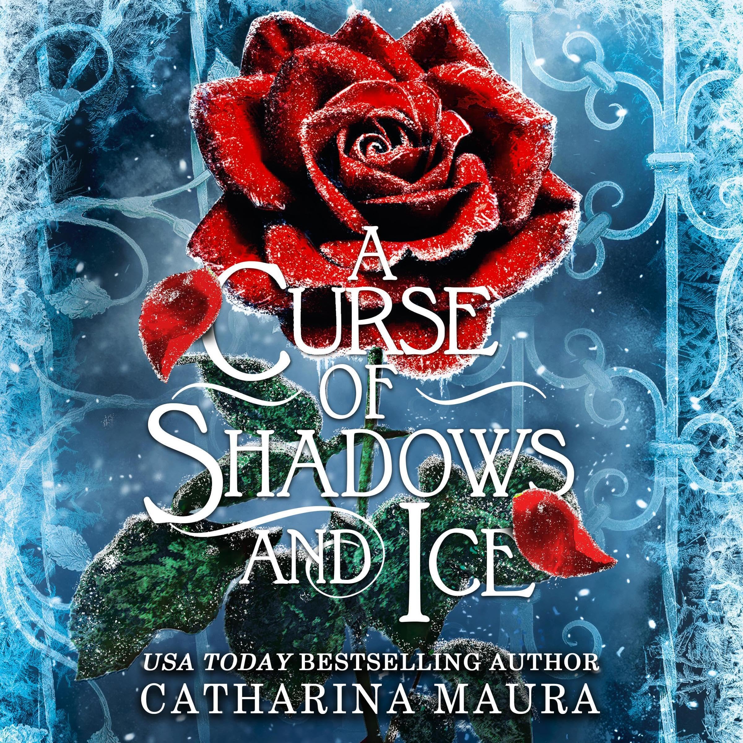 Cover art for A Curse of Shadows and Ice