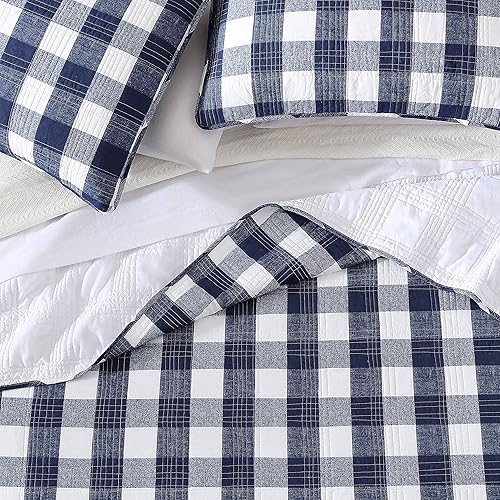 Miniatura 5 de Eddie Bauer - Juego de edredón para sofá cama, ropa de cama reversible de algodón con fundas de almohada y fundas de almohada a juego, decoración