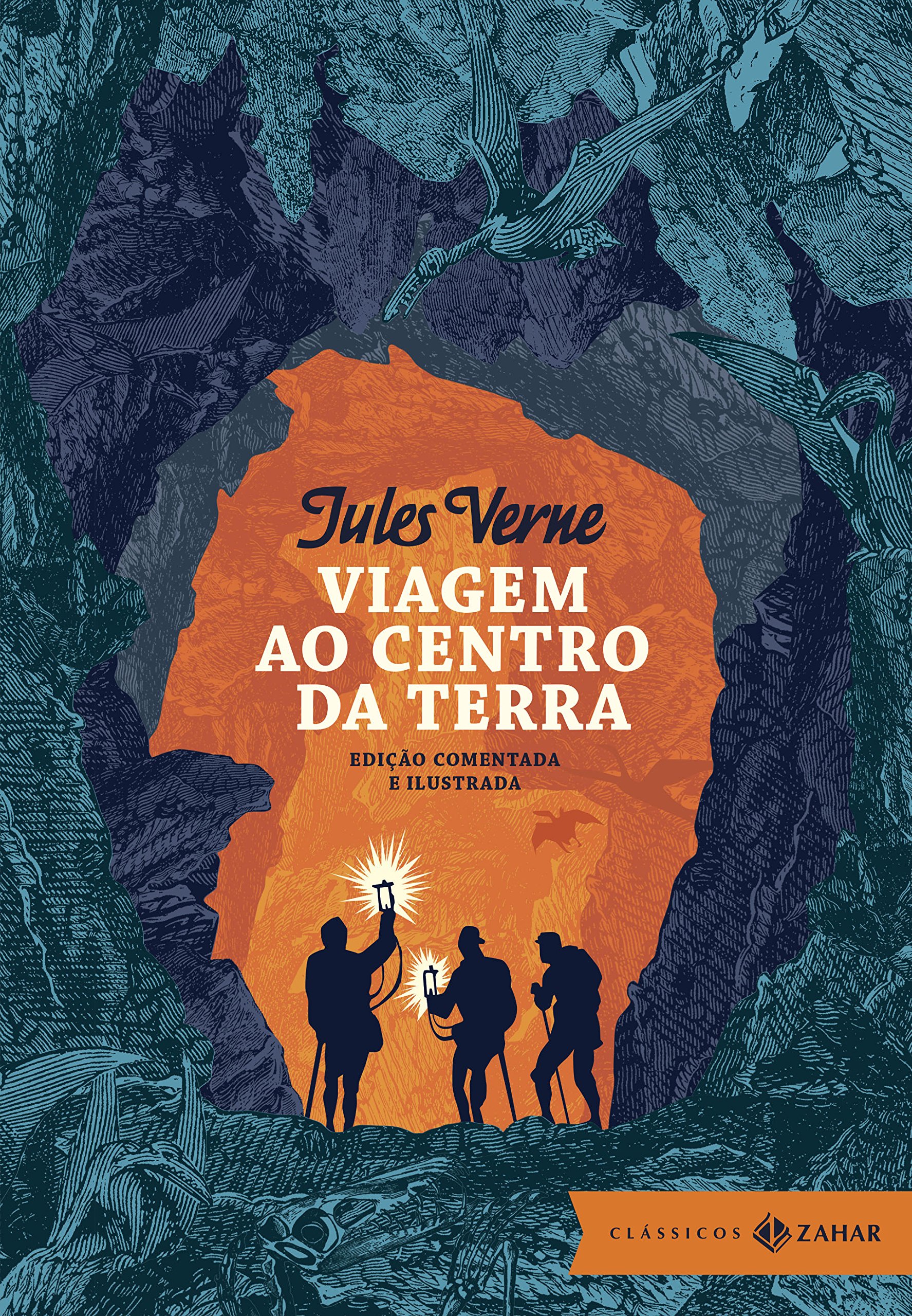 Viagem ao centro da Terra: edição comentada e ilustrada (Clássicos Zahar) (Portuguese Edition)