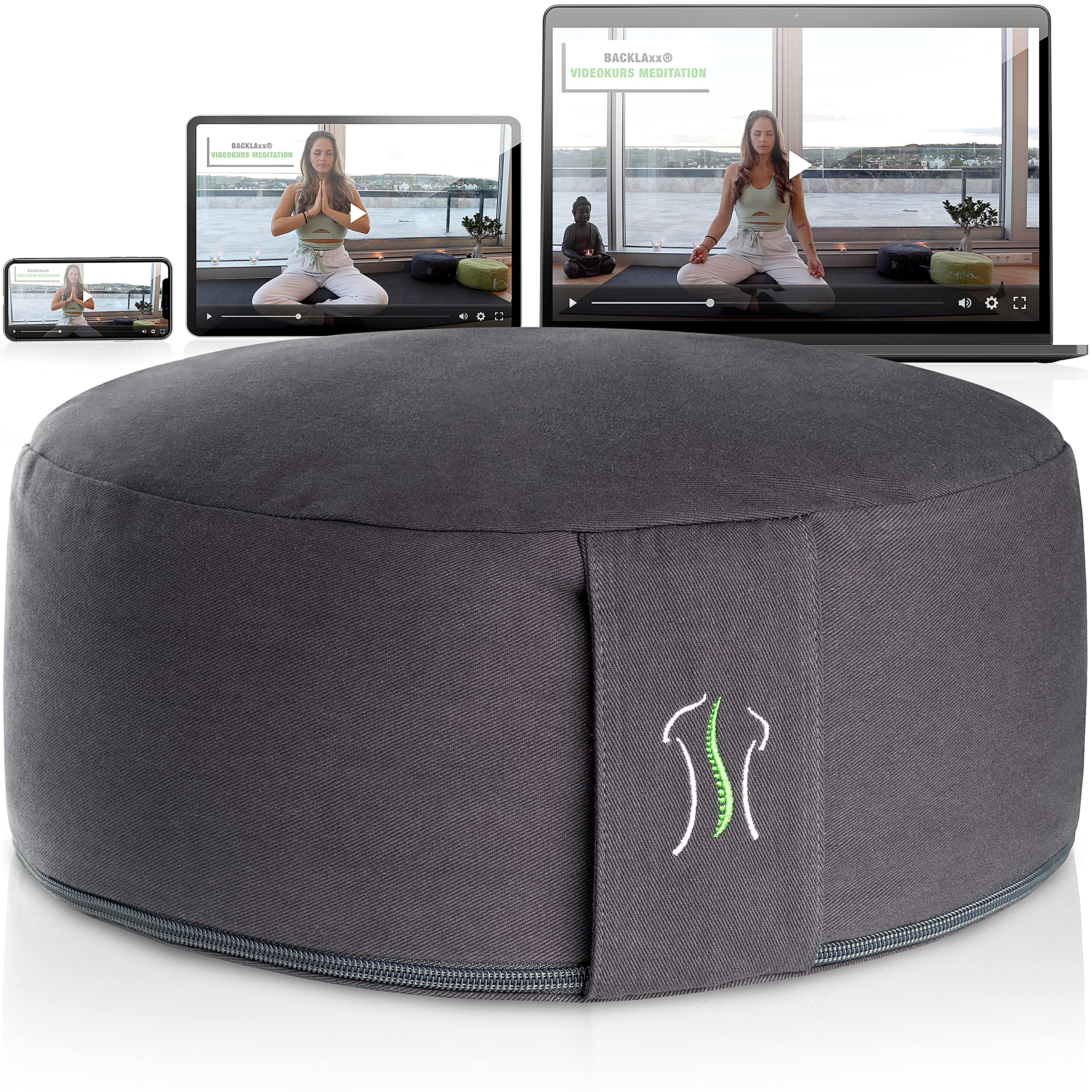 Buckwheat Zafu Meditation Cushion