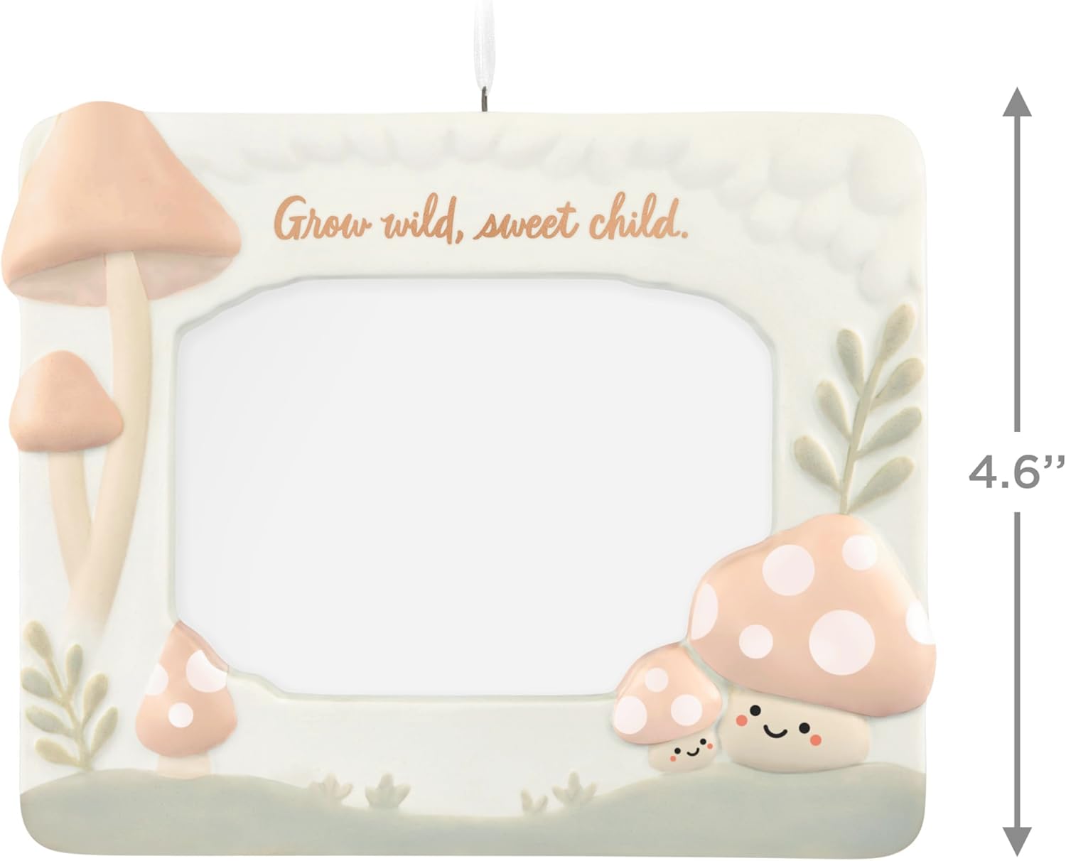 Hallmark Keepsake Christmas Ornament 2024, Grow Wild, Sweet Child Photo Frame, Porcelain - Image 5