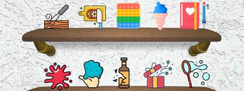 Anti-stress, corte de sabão estranhamente satisfatório, calmante pop it, brinquedos de inquietação 3