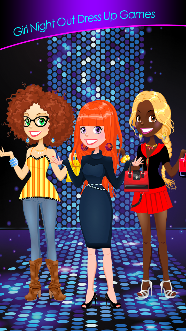 night out dress up games Girl Night Out Dress Up Games