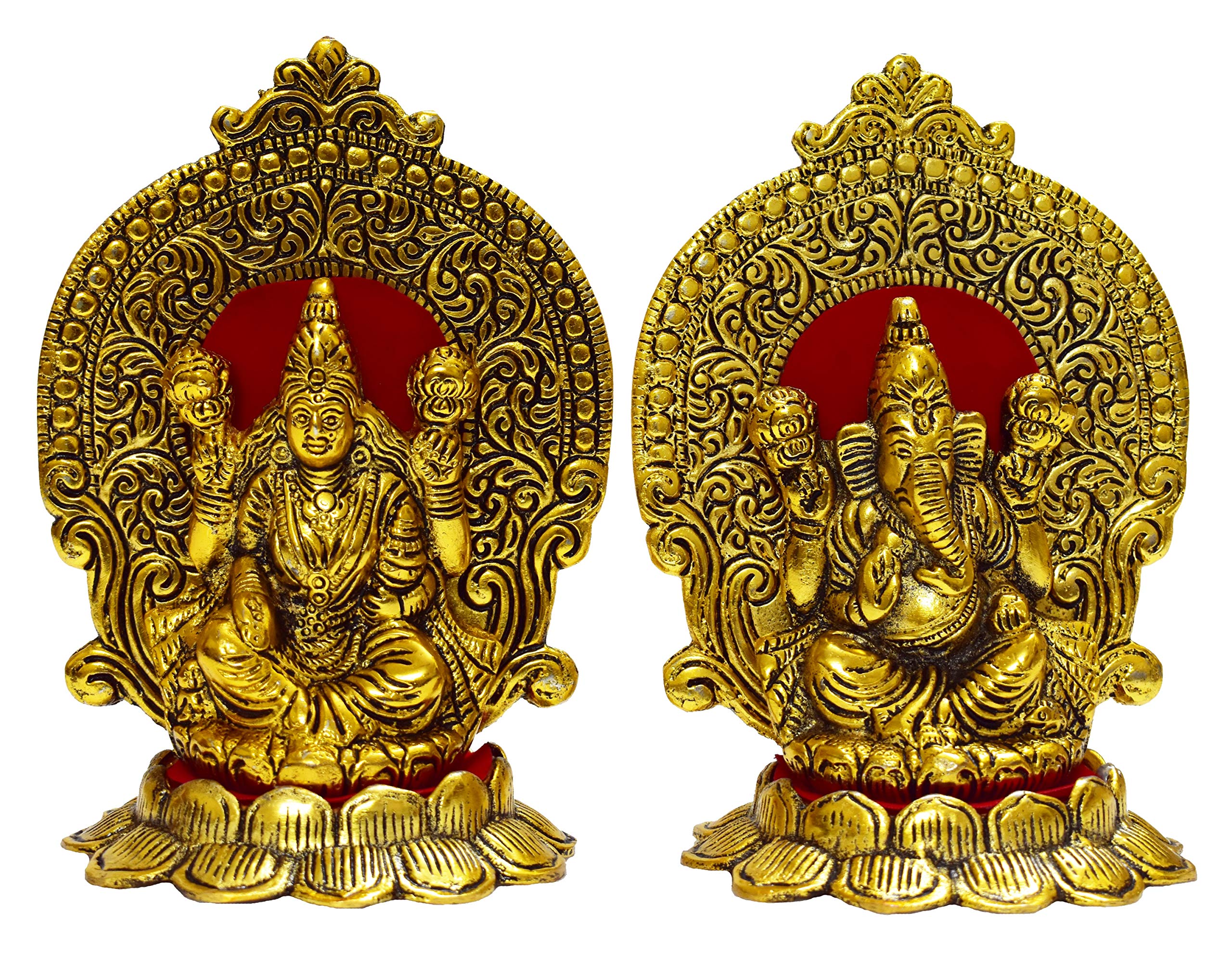 Vrindavan Bazaar Ganesh laxmi on Singhasan