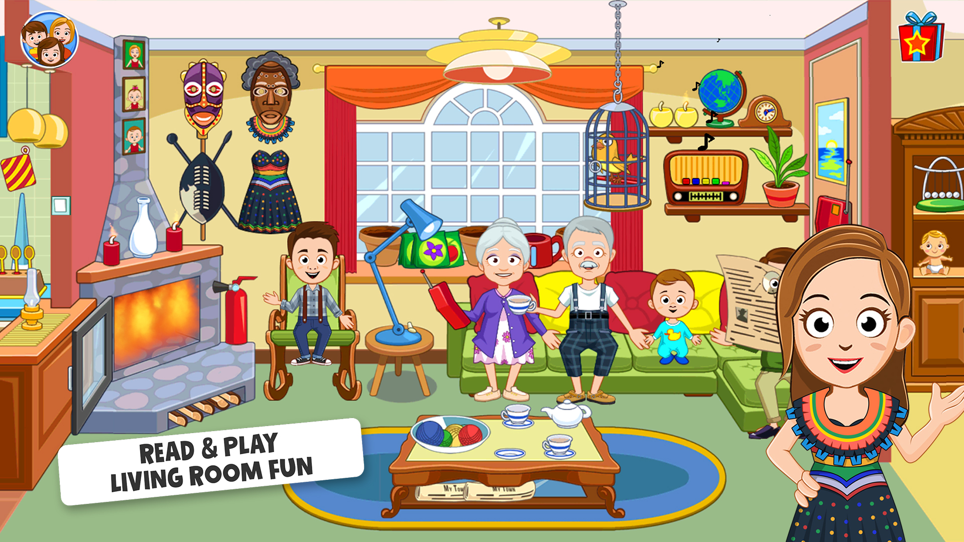 My Town Grandparents Play home Fun Life Game App on Amazon Appstore