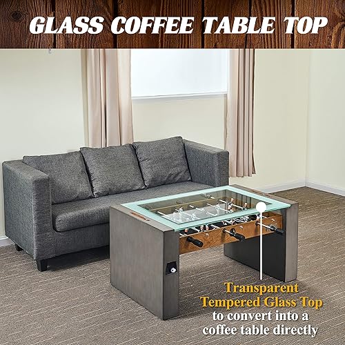 Vista 58 de Barrington Futbolín de fútbol de múltiples estilos, diseños duraderos y elegantes con pelotas de fútbol deportivas de mesa, perfectas para salas