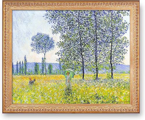 Miniatura 107 de A&T ARTWORK Antibes Seen from The Salis Gardens de Claude Monet Las Obras de Arte Clásico Mundial Reproducciones, Impresiones de Arte en Lienzo