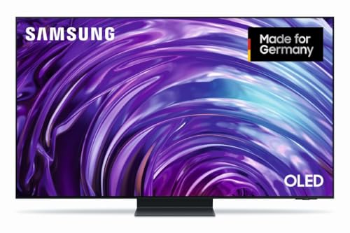 Samsung OLED 4K S95D Fernseher 65 Zoll, Samsung TV mit Neural Quantum 4K AI Gen2 Prozessor, OLED HDR Pro, OLED Glare free, 4K Upscaling, Smart TV, KI TV, GQ65S95DATXZG, Deutsches Modell [2024]