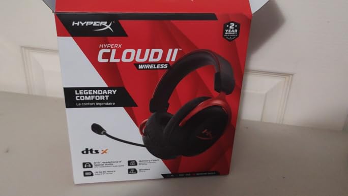 Amazon.com: HyperX Cloud II Wireless - Gaming Headset for PC