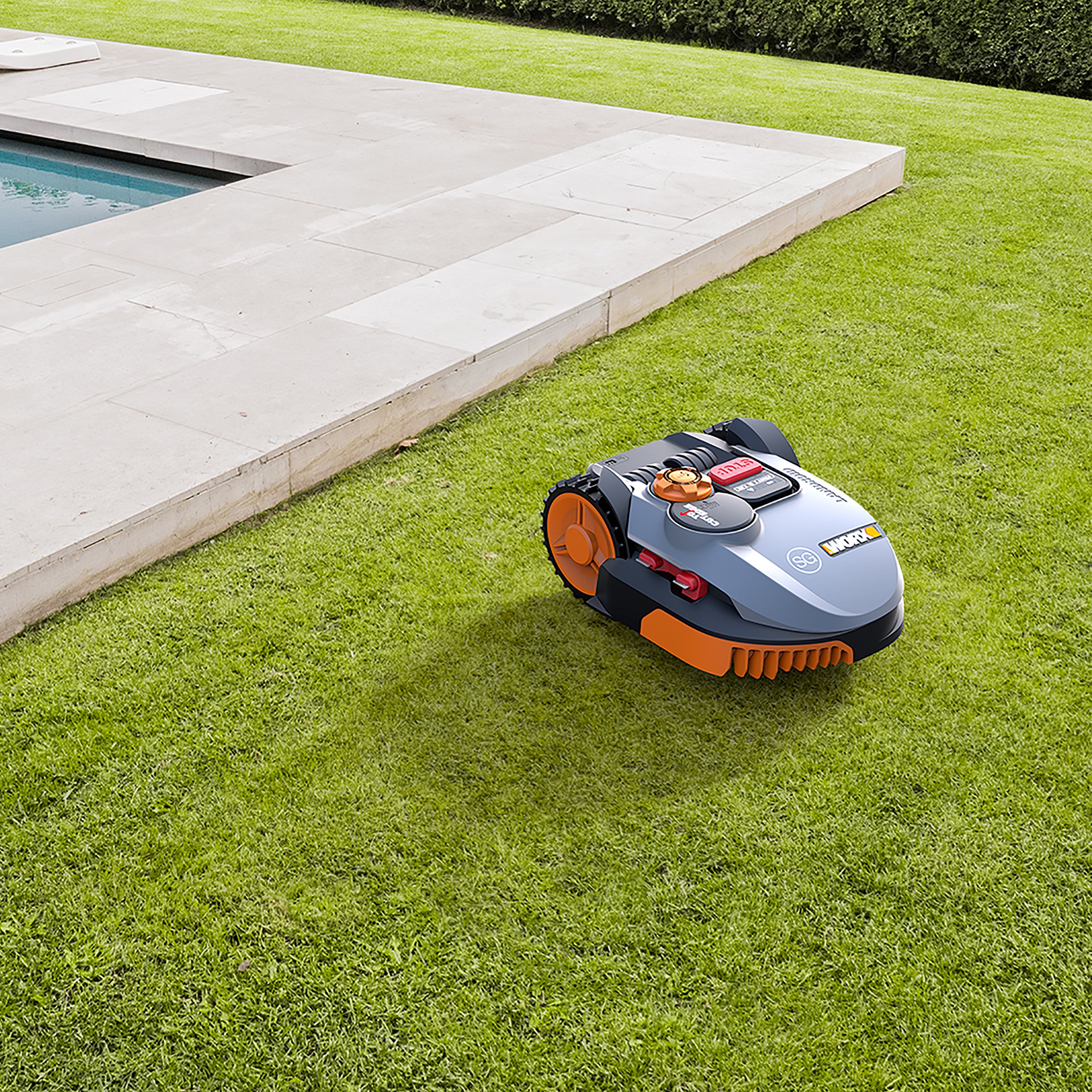 Worx Landroid WR105SI Robot tondeuse WORRX — vue 3