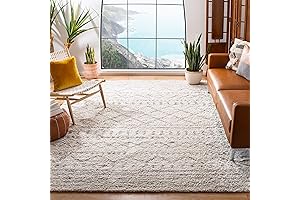 Soft, Inviting Living Room Rug: SAFAVIEH Arizona Shag Collection