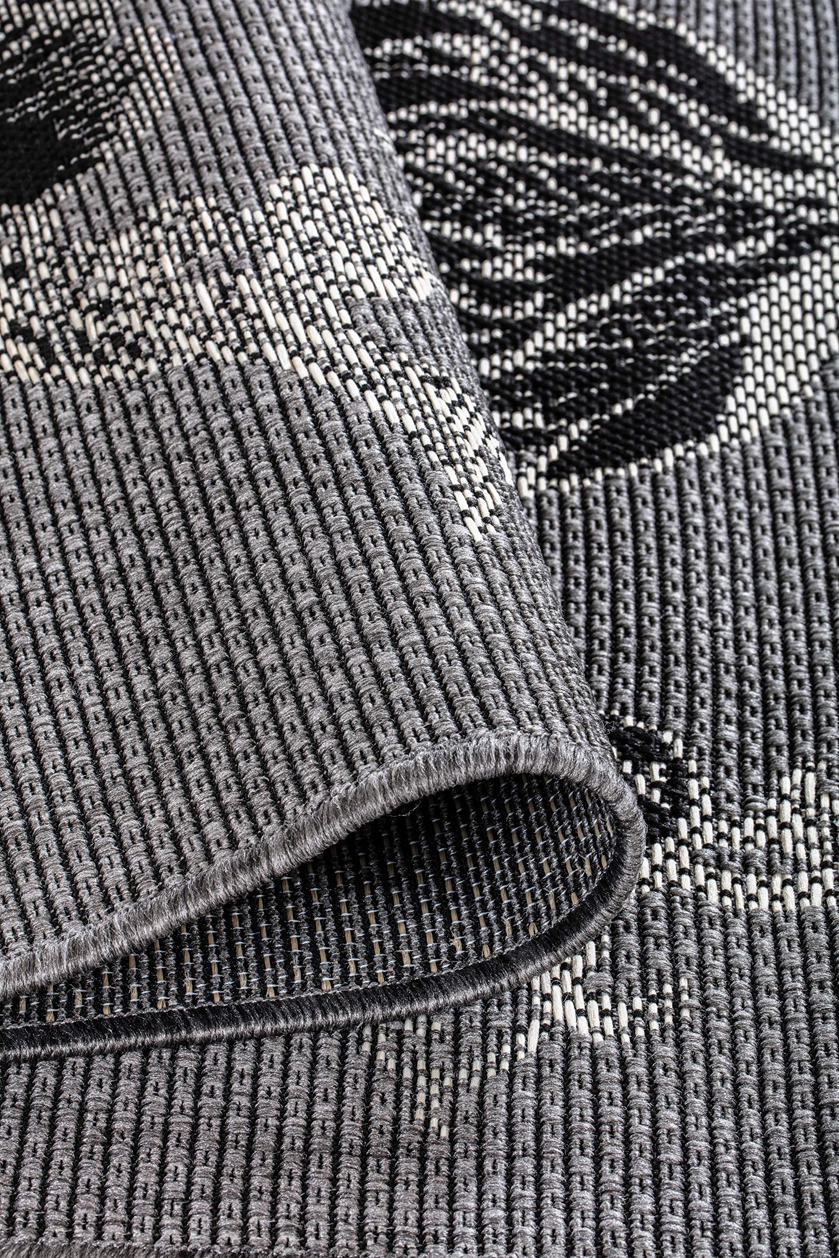 VallilaMarmalade Flat Rug 80x200 cm Grey, 80x200