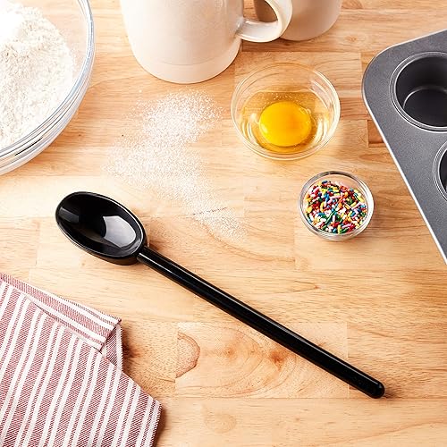 Miniatura 5 de Mercer Culinary Hell's Tools Hi-Heat - Cuchara mezcladora, 12 pulgadas, color negro