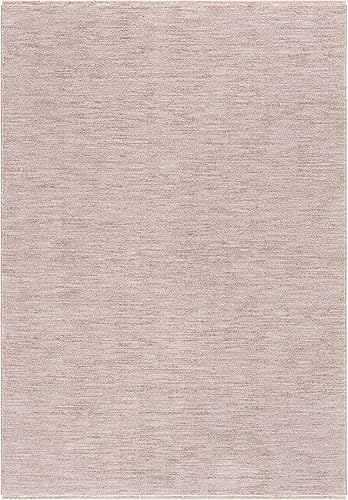 Safavieh Lasa Collection LAS106A - Alfombra de 9 x 12 pies color beige no desprende pelusa para sala de estar comedor dormitorio oficina en casa