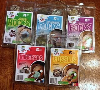 American Educational Products Explore with Me Rocks, Fossils and Minerals Kit