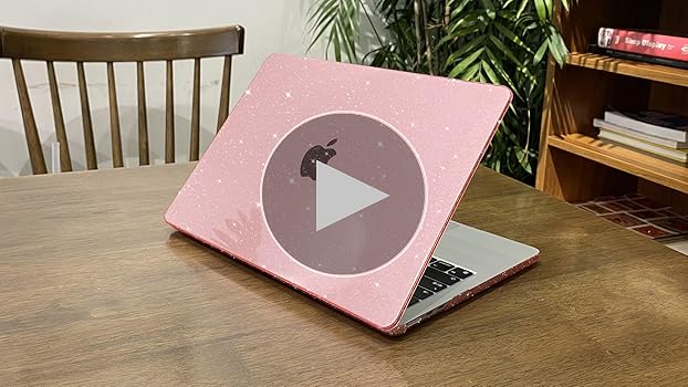Amazon.com: MEEgoodo Glitter Case for M4/M3/M2 MacBook Air