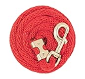 Weaver Equine Performance Lead Rope, Long Horse Lead Rope with Quick Halter Attachment, Soft Comfort Grip, Barn Horse Tack for Daily Use & Showing