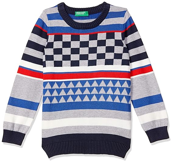 United Colors of Benetton Boys Casual Cotton Sweater