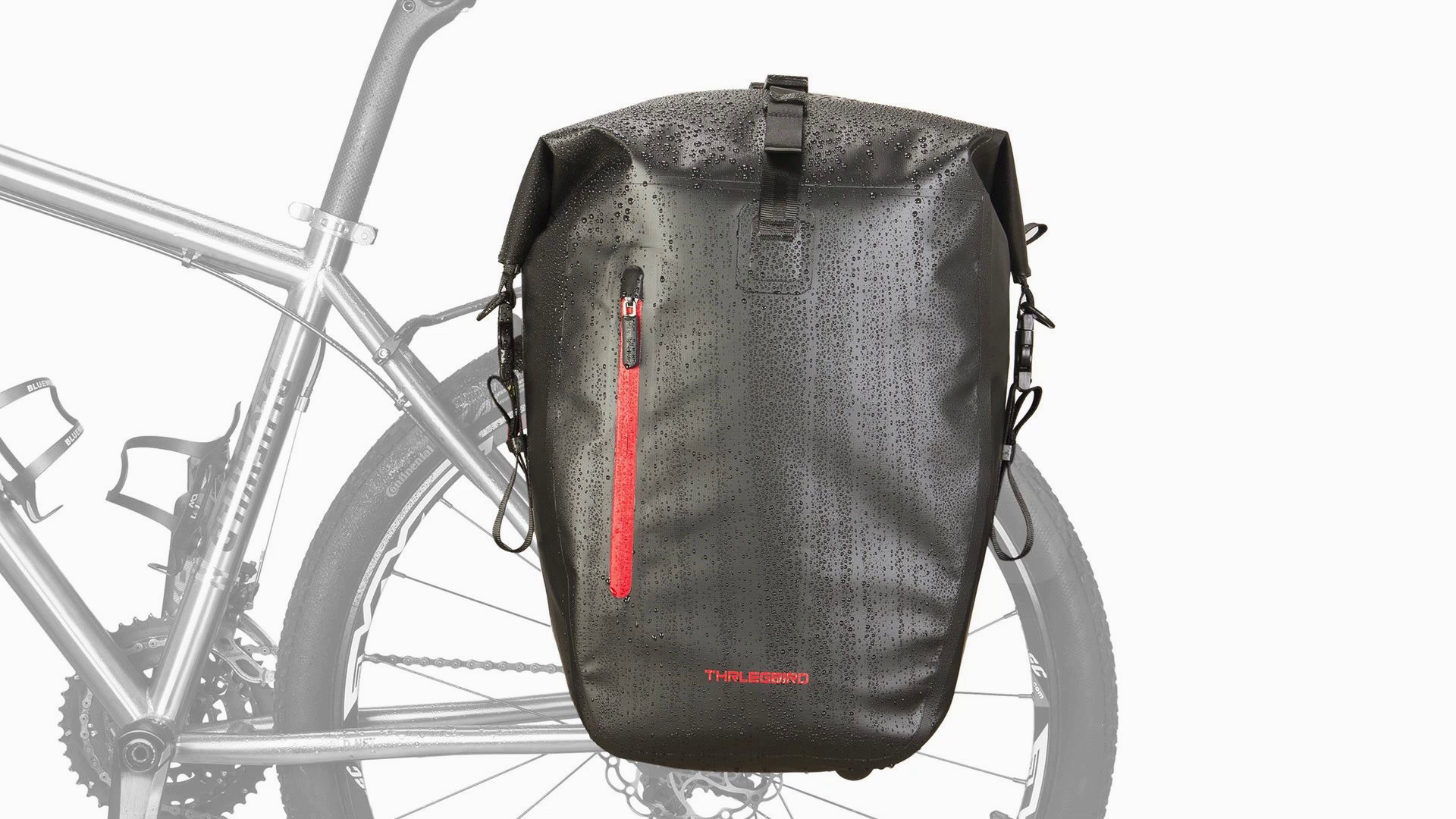 Amazon 自転車 パニアバッグ リアバッグ サイドバッグ 防水 大容量 軽い バイク 収納バック 携行バッグ ブラック Thrlegbird サイドバッグ リアバッグ