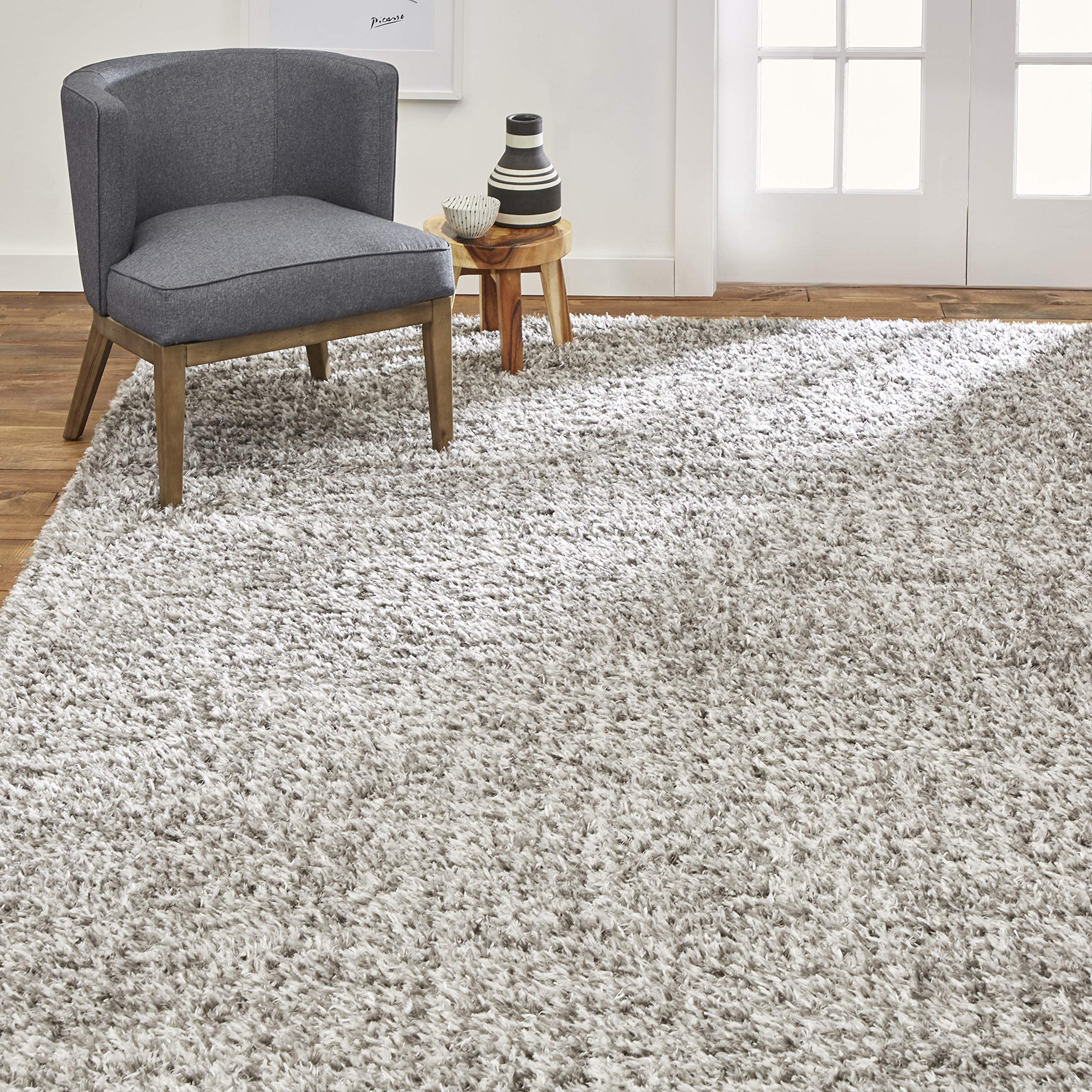 Home Dynamix Cambridge Ames Rug, 1'6"x2'6" Rectangle, Light Gray