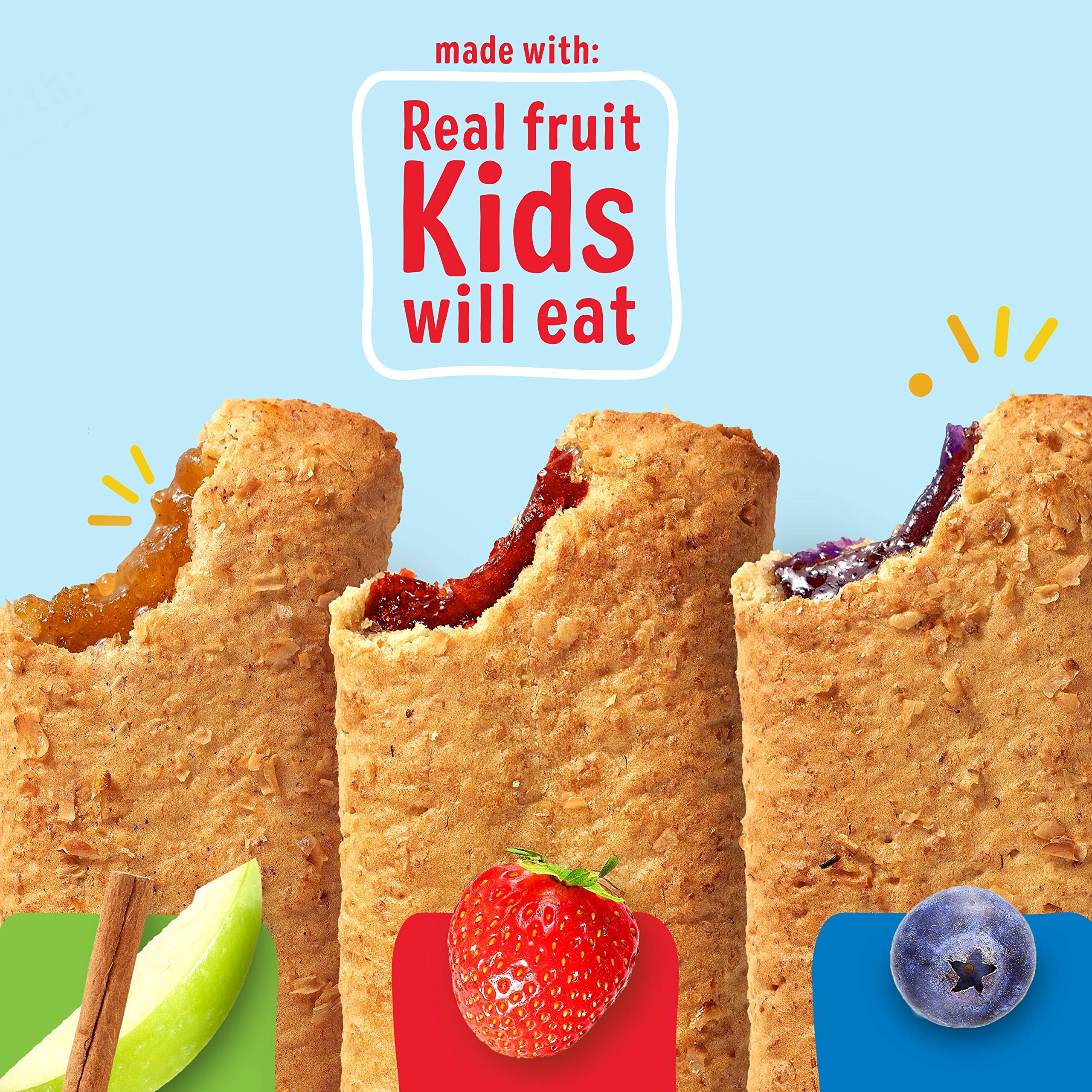 NutriGrain Soft Baked Breakfast Bars, 3 Flavor Variety Pack, Whole