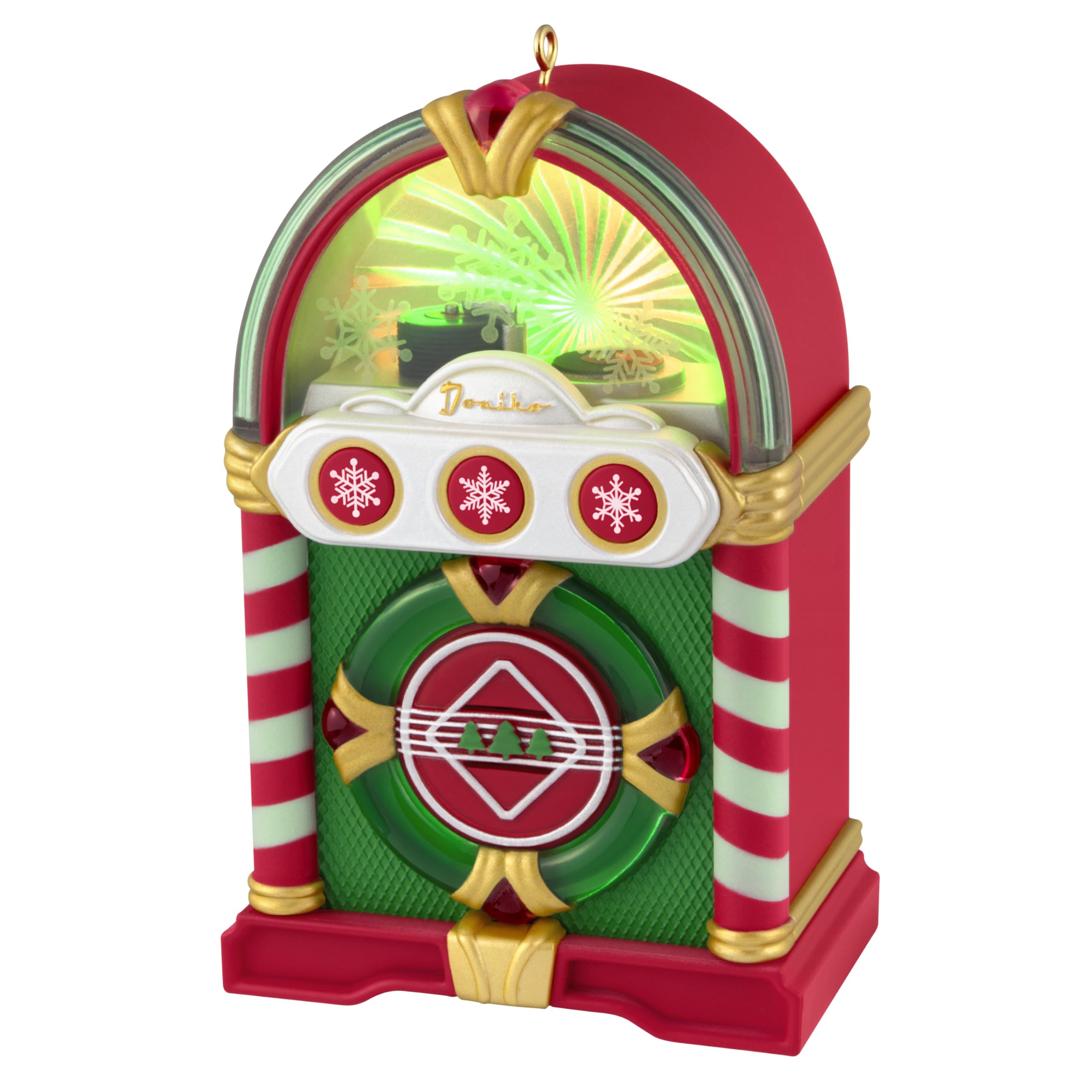 Hallmark Keepsake 2025, Jolly Jukebox Christmas Ornament Musical With Light, Nostalgia Gifts
