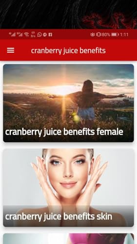 cranberry juice benefits