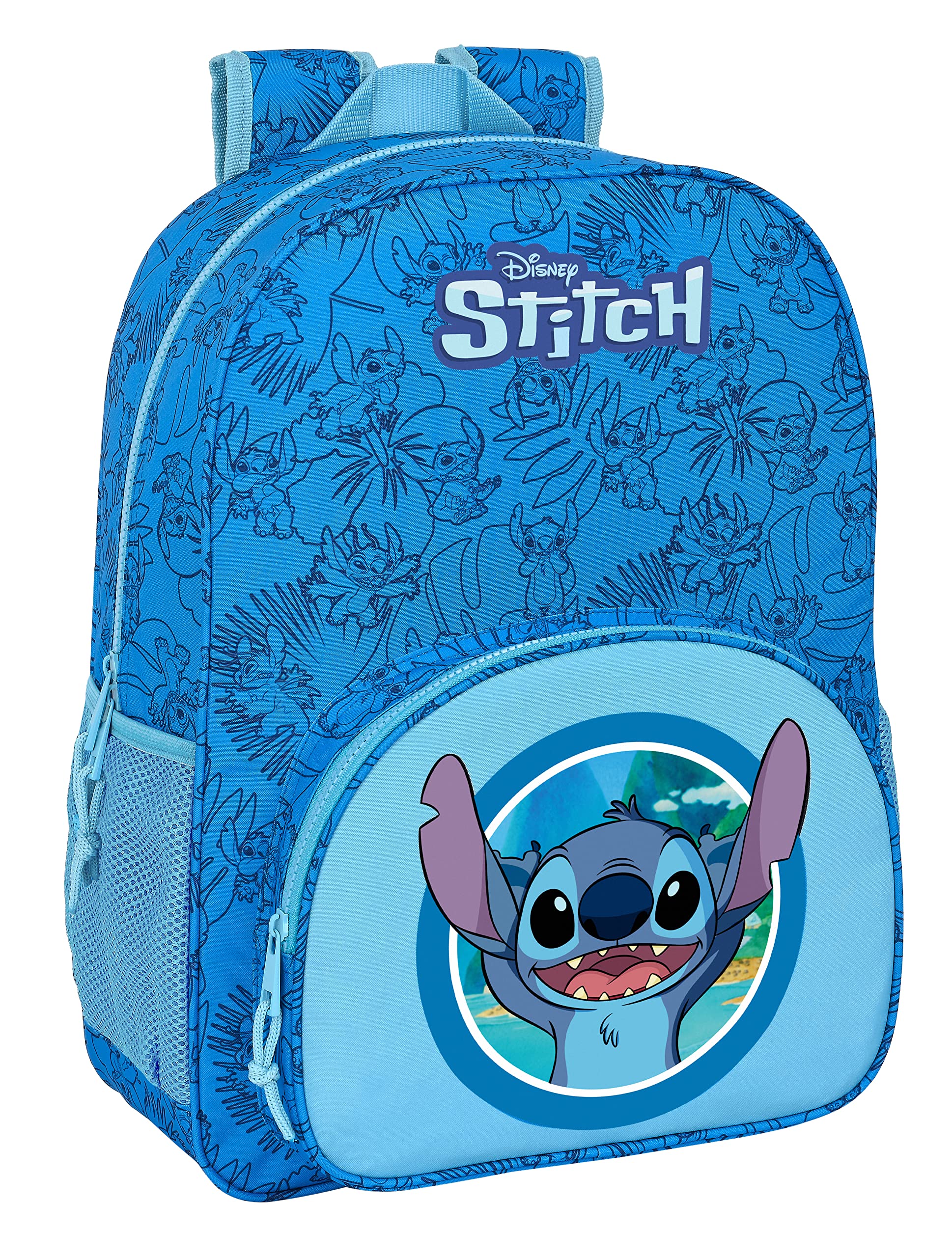 Safta MOCHILA DE 33 CM ADAPT.CARRO STITCH