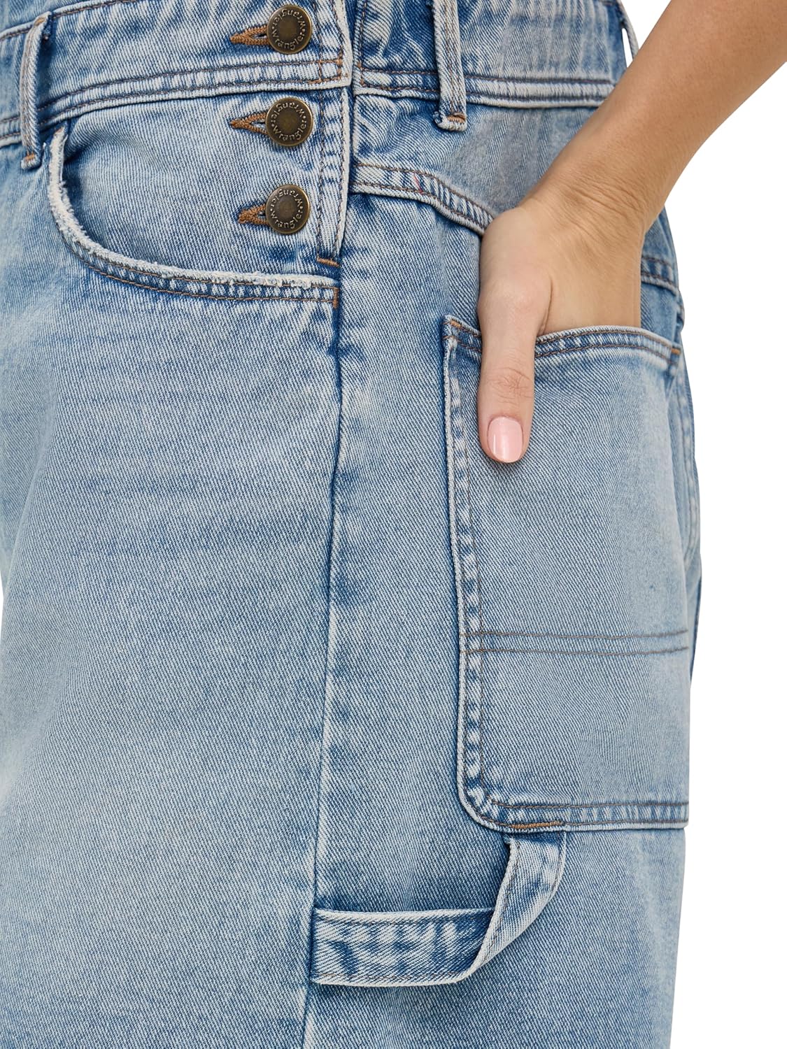 Wrangler Womens Women's Relaxed Fit Shortall - Image 5