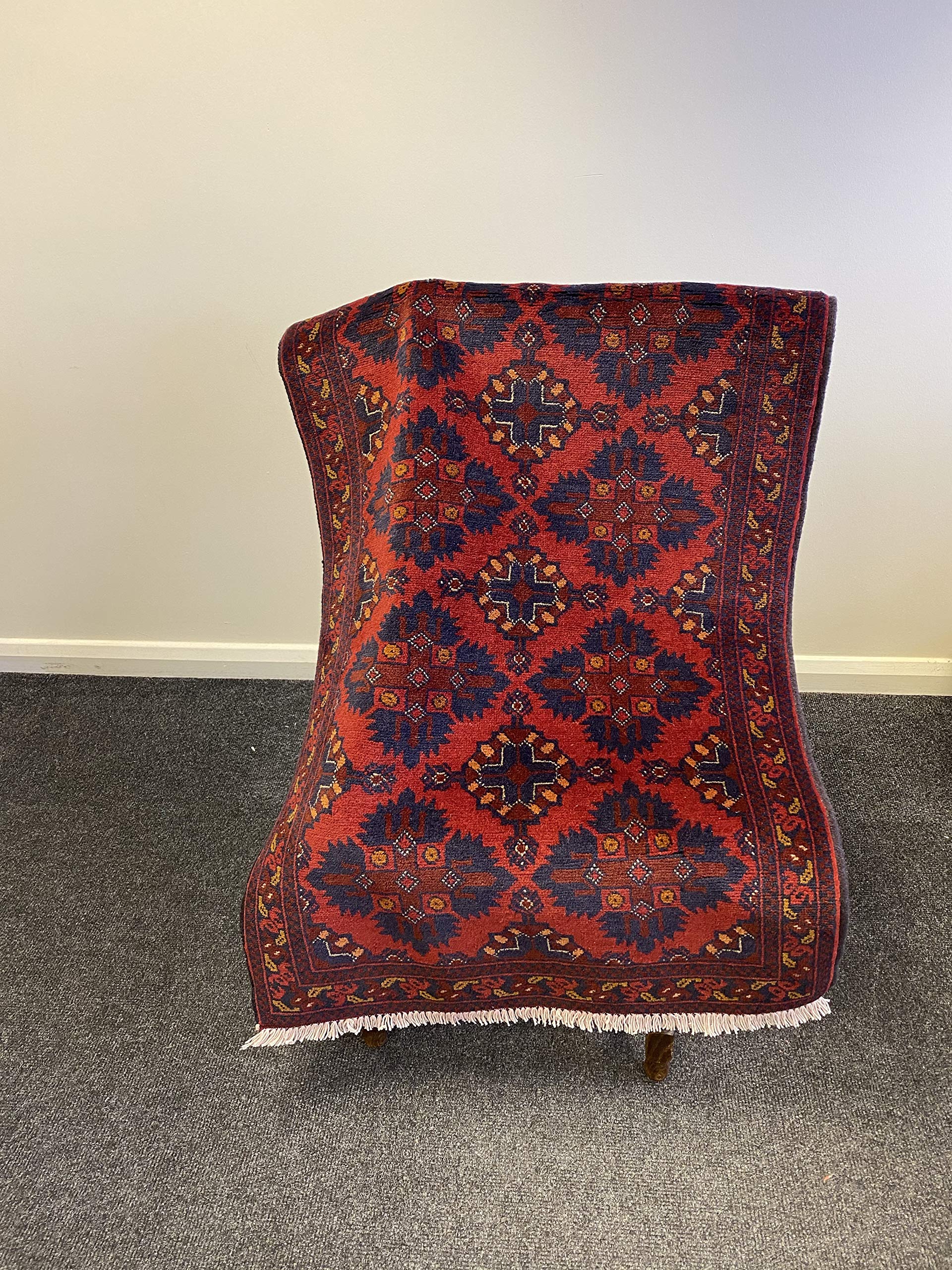 Tapis fait main afghan Khal Mohamadi, l'âme de l'artisanat d'orient