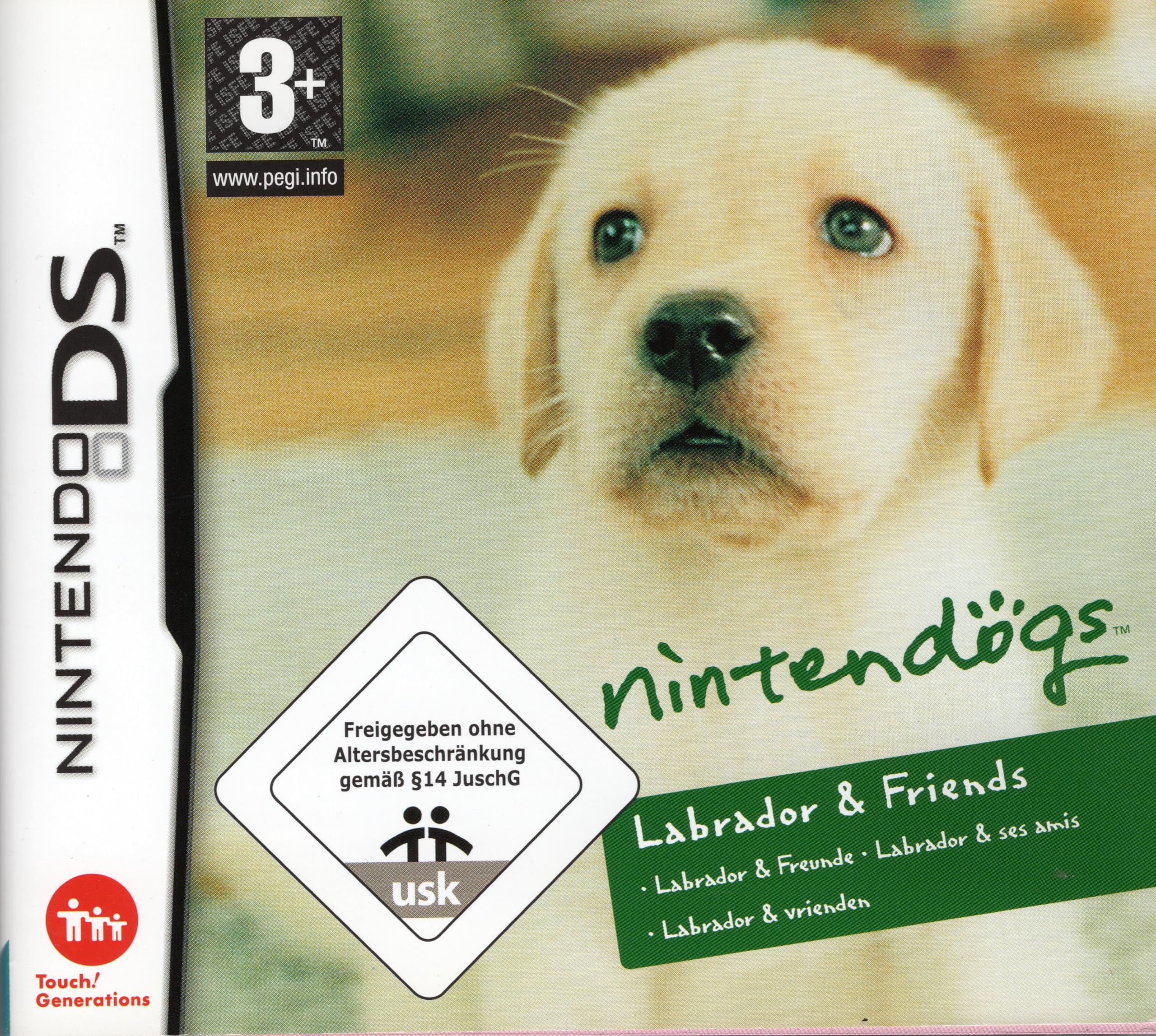 Nintendogs Labrador Retriever DS Lite DSi Game NEW PAL by Digibuys