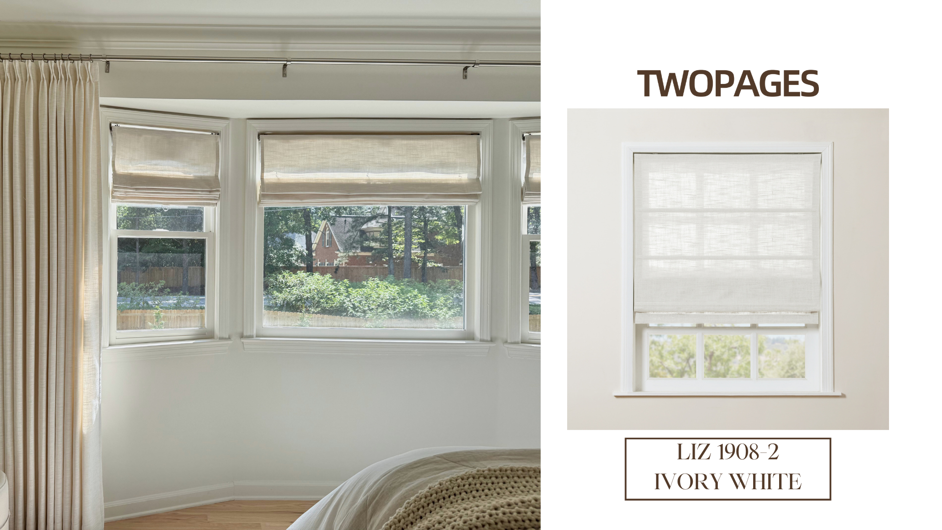 Amazon.com: TWOPAGES Liz Linen Top Down Bottom Up Roman Shades for