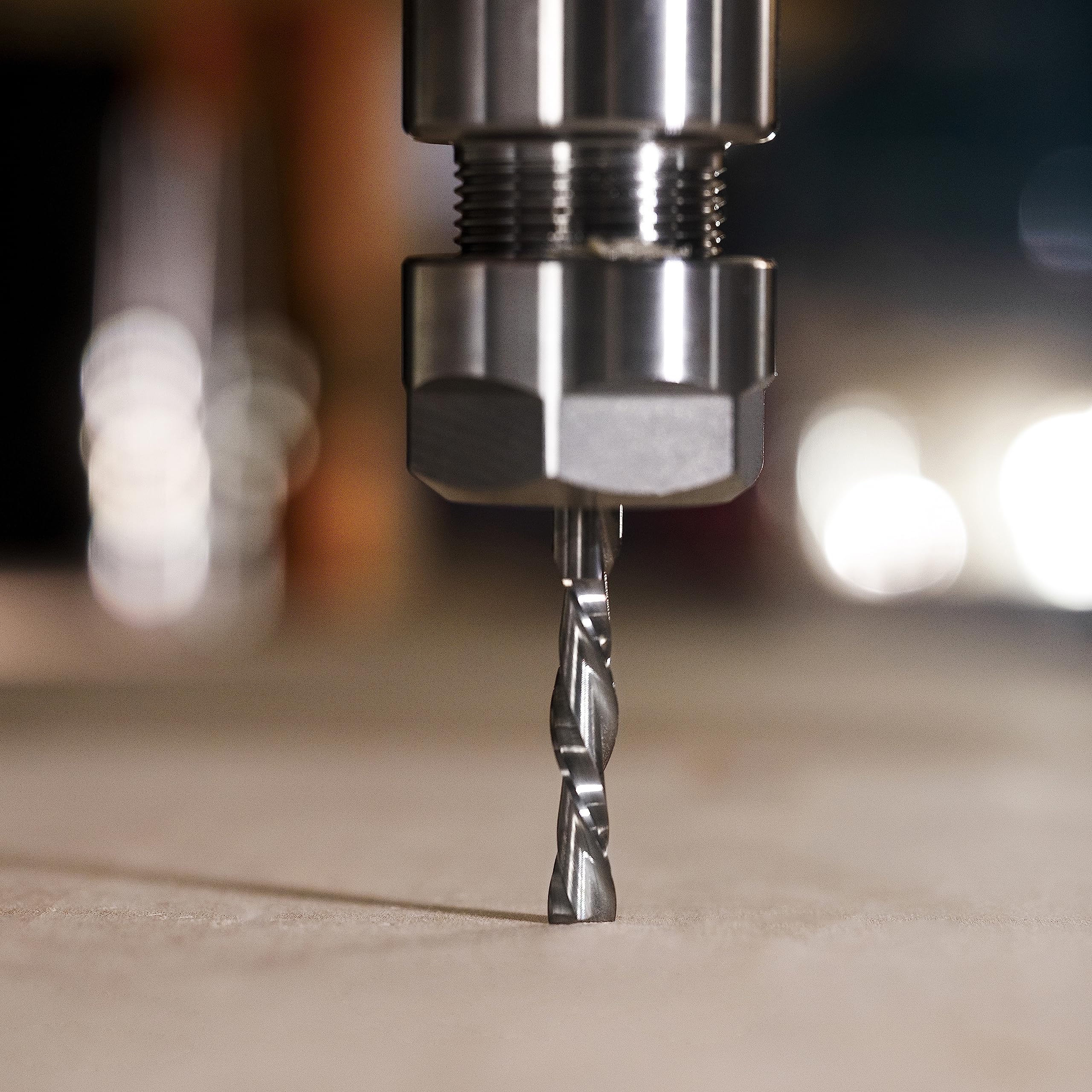 SpeTool 2 stuks spiraalfrees, 8 mm schacht, compressiesnijlengte, extra lange groeffrees, CNC-frees, VHM schachtfrees, router, bitfrees voor bovenfrees, spiraalgroeffrees, houtfrees, langgatfrees MDF SpeTool 2 stuks spiraalfrees, 8 mm schacht, compressiesnijlengte, extra lange groeffrees, CNC-frees, VHM schachtfrees, router, bitfrees voor bovenfrees, spiraalgroeffrees, houtfrees, langgatfrees MDF