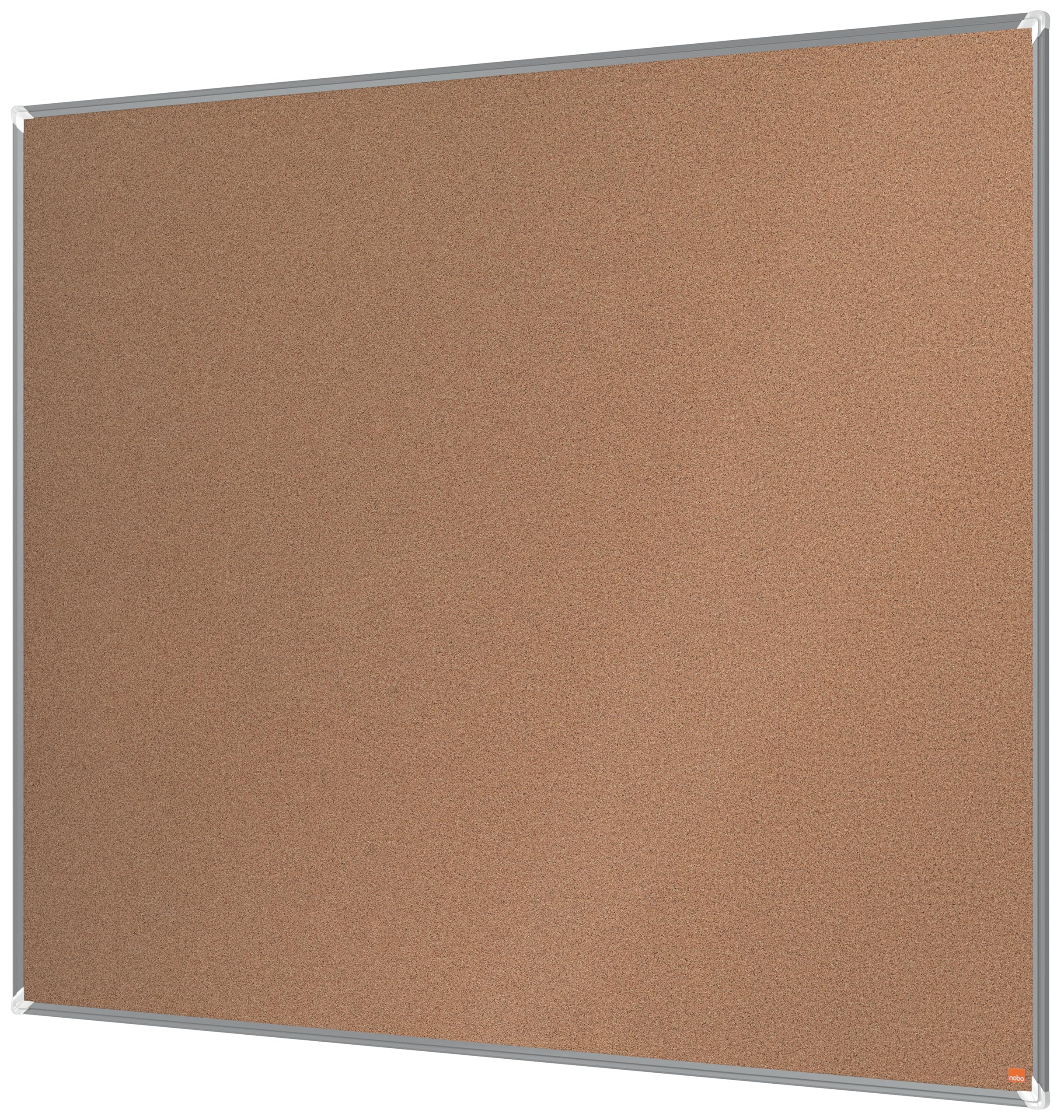Nobo Premium Plus Cork Notice Board 1500x1200mm – Pin Board for Wall with Self-Healing Surface, Aluminium Frame, Office Notice Board, Memo Board, Display Board, EU Ecolabel Certified, 1915183