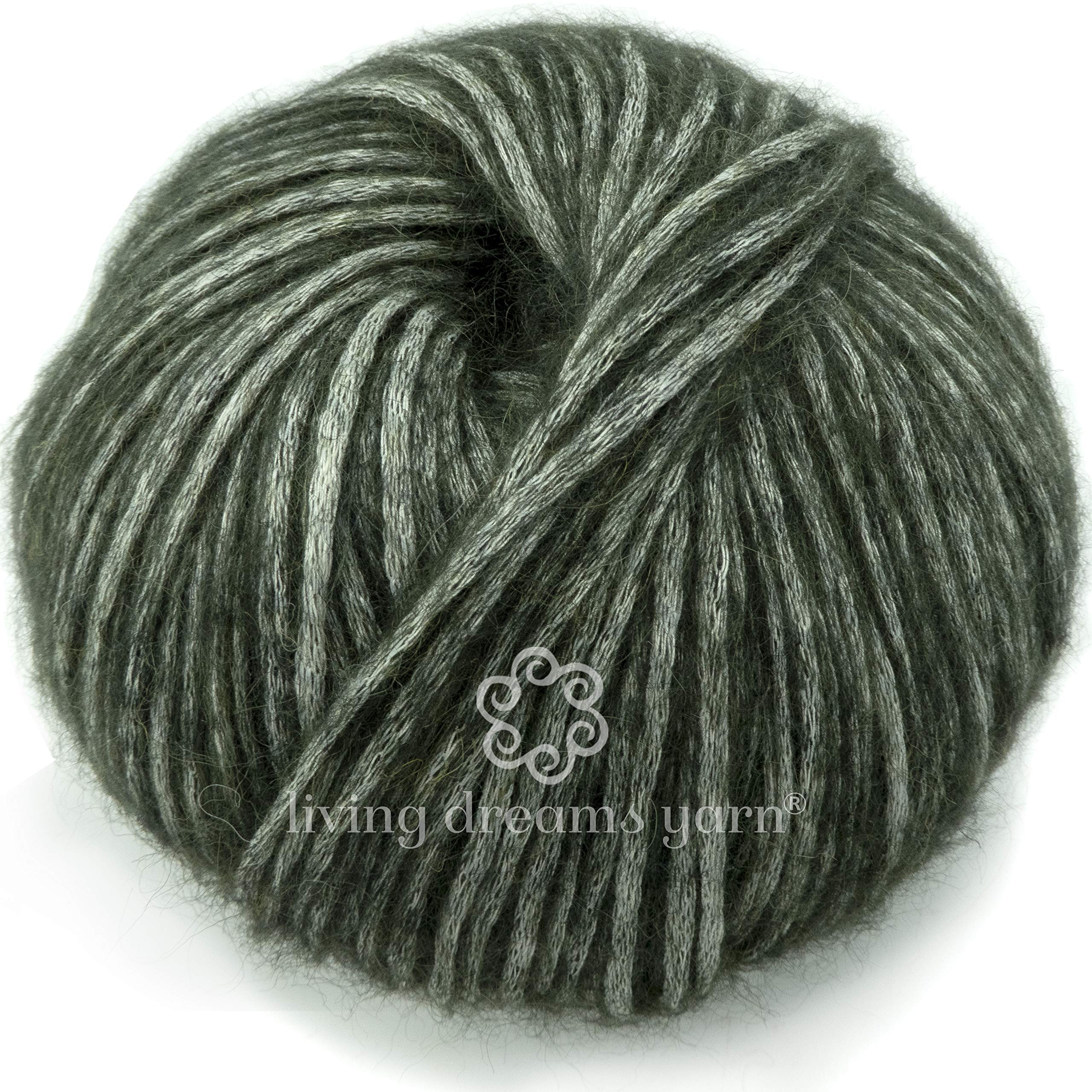 Living Dreams Yarn XOXO. Bulky Cotton & Alpaca Chainette Yarn Single Skein  Green XOXOsage : Amazon.ae: Arts & Crafts