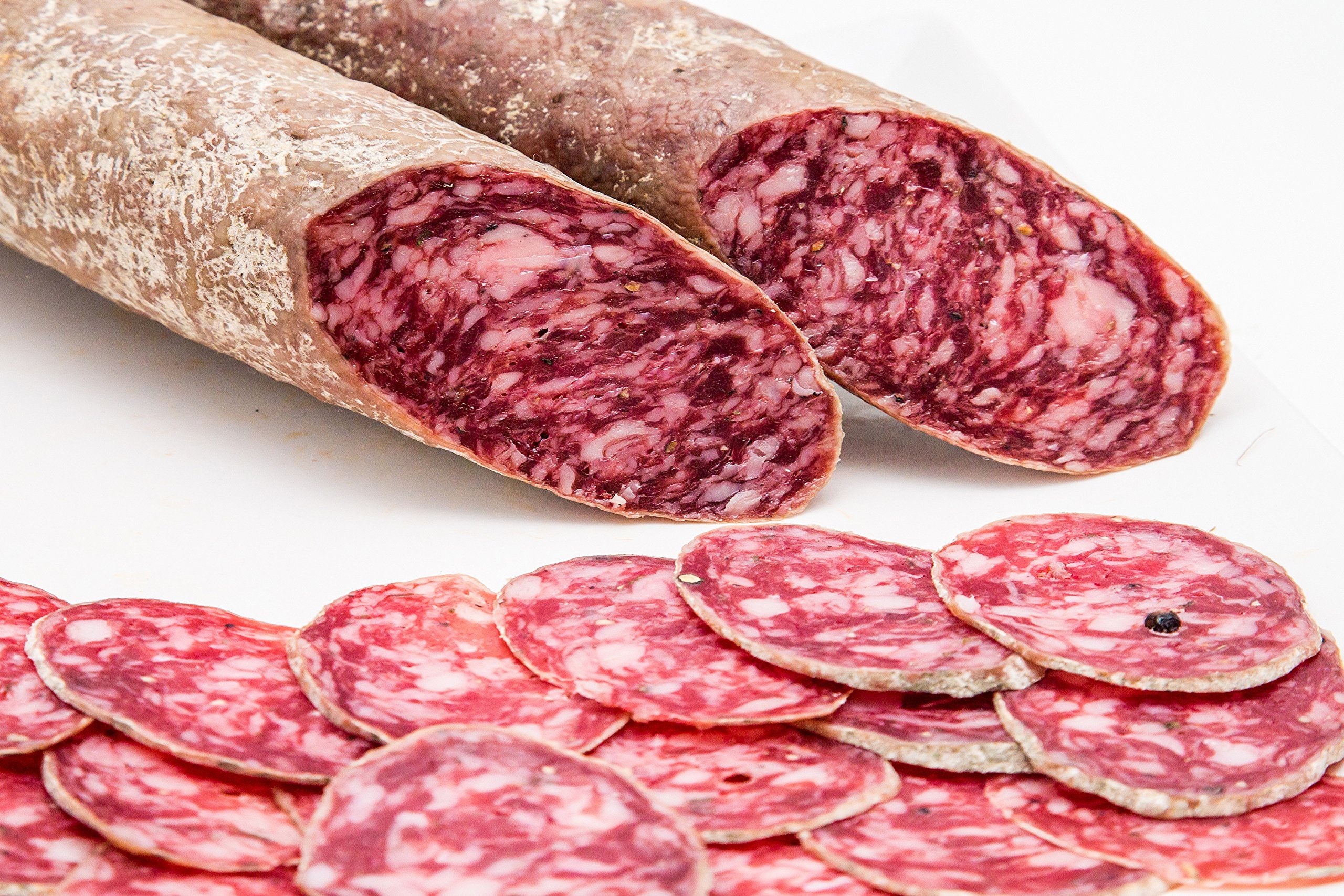 20 Sobres - Loncheado Salchichon de Bellota 100% Ibérico D.O.P. Pack 20 Sobres