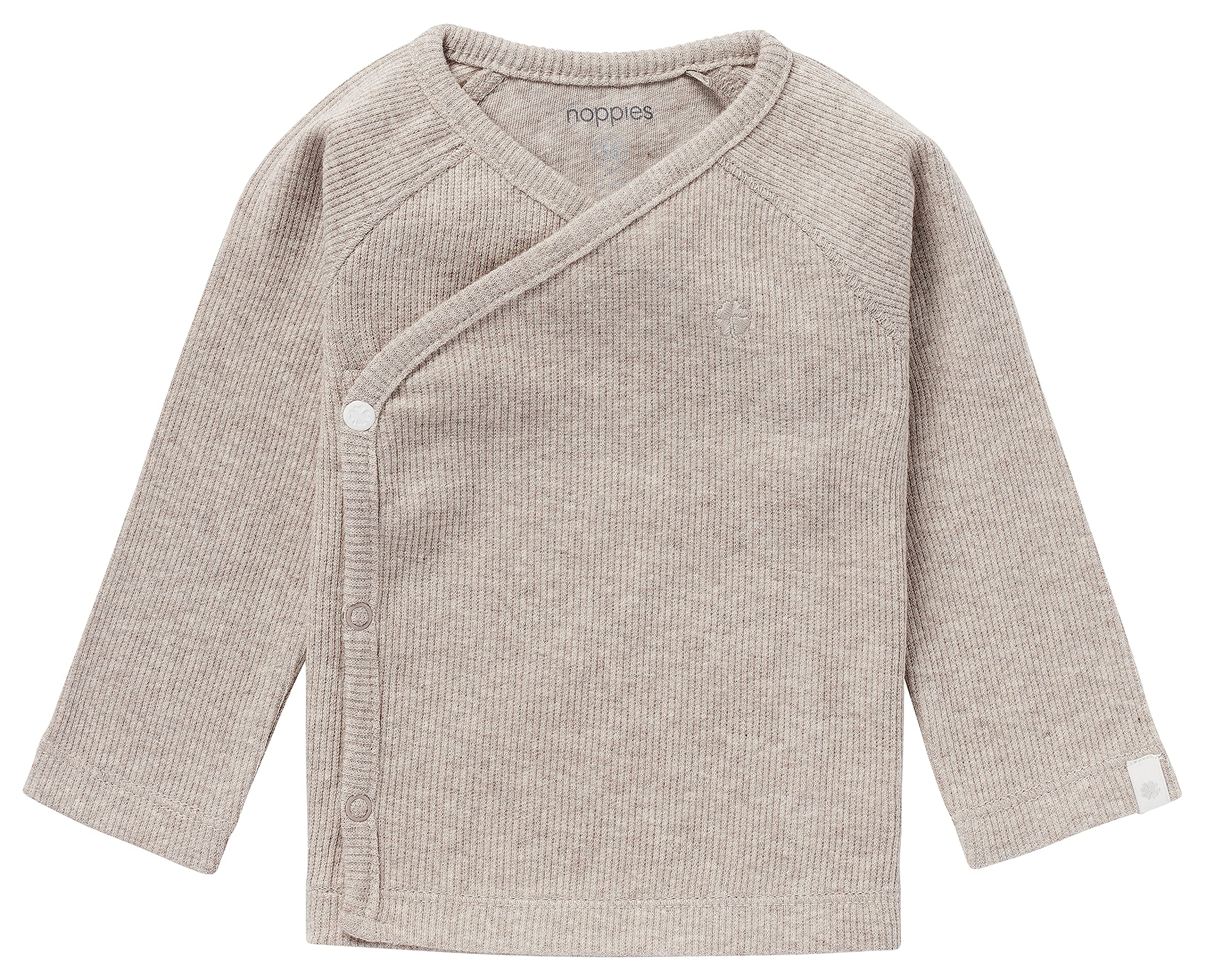 Noppies Unisex Baby U Tee Overlap Ls Rib Nanyuki T-Shirt