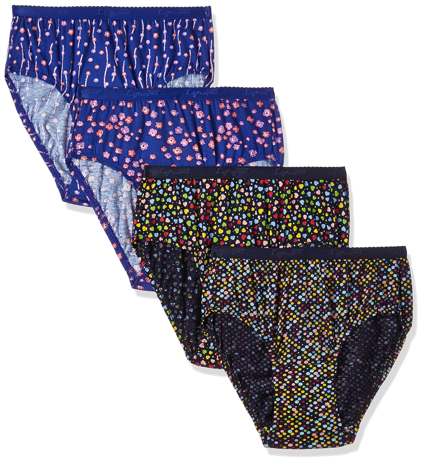 Lyra Women’s Cotton Panty (Pack of 4) (_Multi-Color_L) Lyra Women’s Cotton Panty (Pack of 4) (_Multi-Color_L)