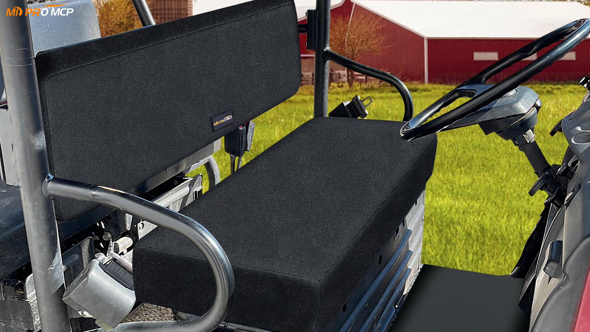 For Kawasaki Mule 3000/3010/4000/4010 UTV Bench Seat Cover W/ Back 4X4 2001-2024 - Foto 11