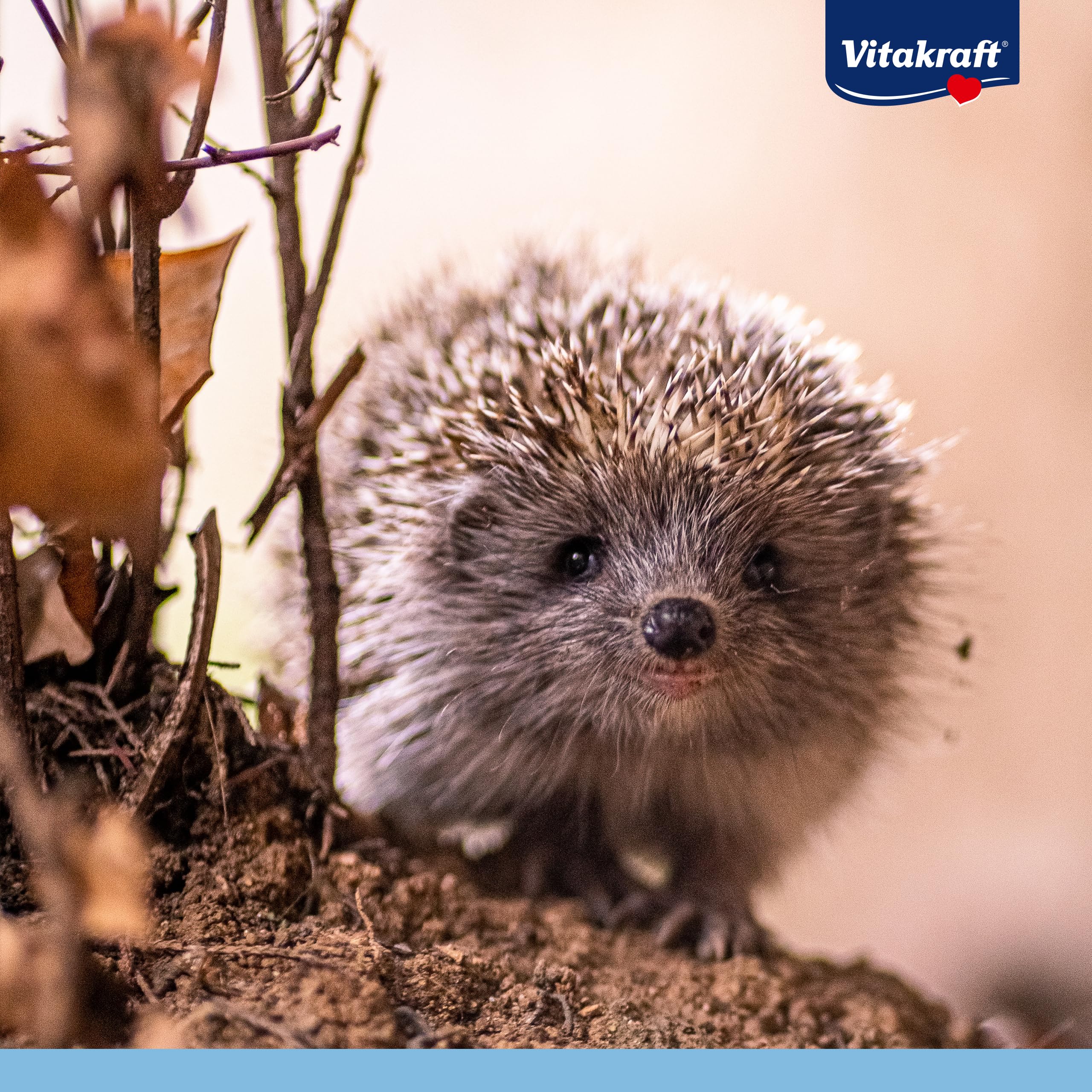 Vitakraft Vita Garden, Trockenfutter für Igel, Sofort-Hilfe für Igel, mit Vitaminen und Mineralstoffen (1x 25kg)