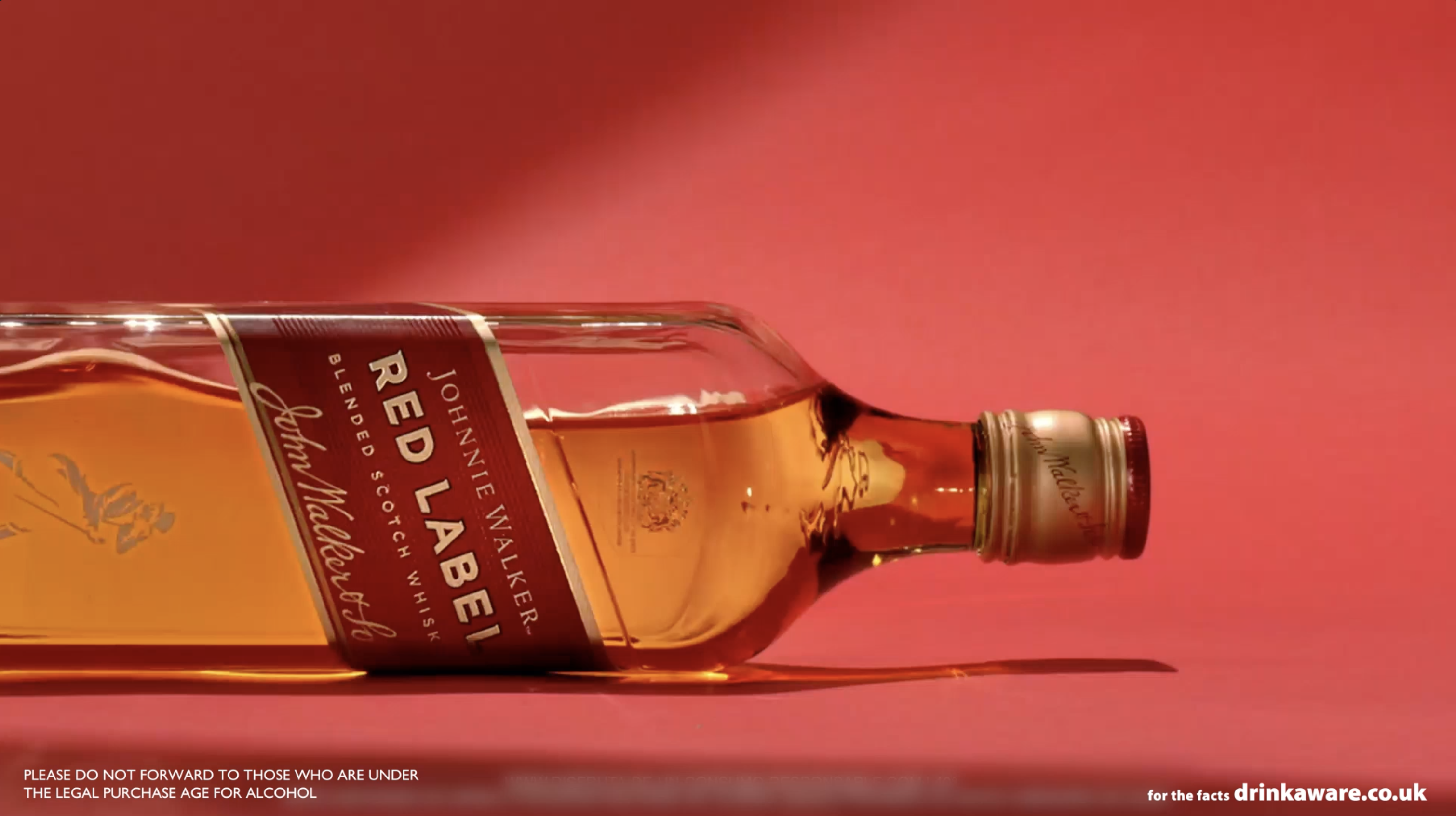 Johnnie Walker Red Label Blended Scotch Whisky 70cl and Johnnie