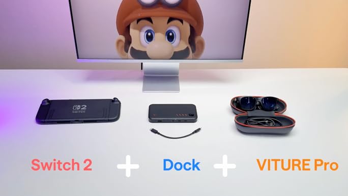 その他 VITURE PRO Mobile Dock Amazon.com: VITURE Pro Dock Pack: VITURE XR Glasses & Mobile